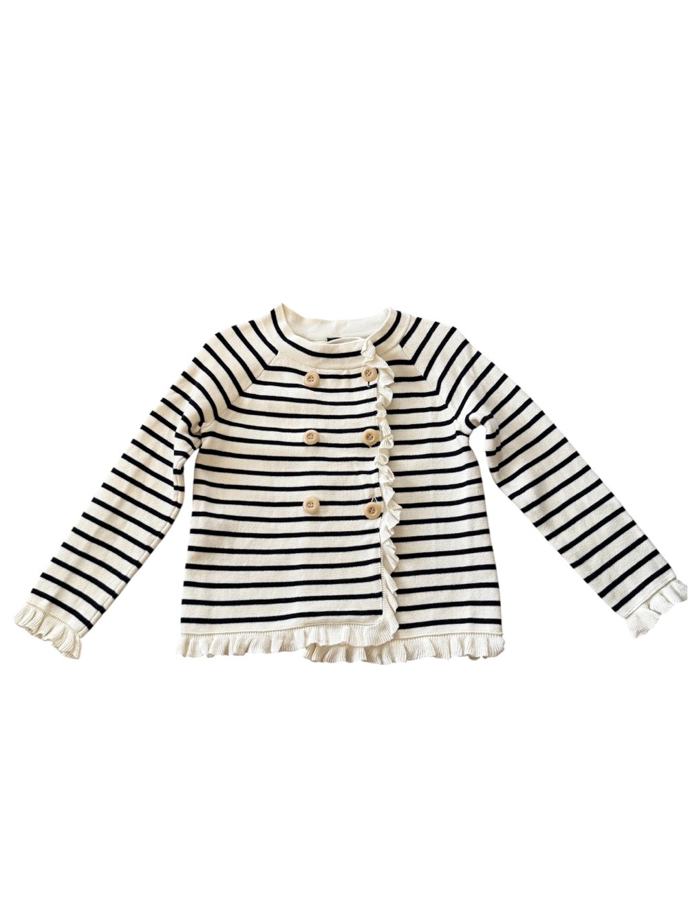 J. Crew Double Breasted Knit Button Up Jacket Size S